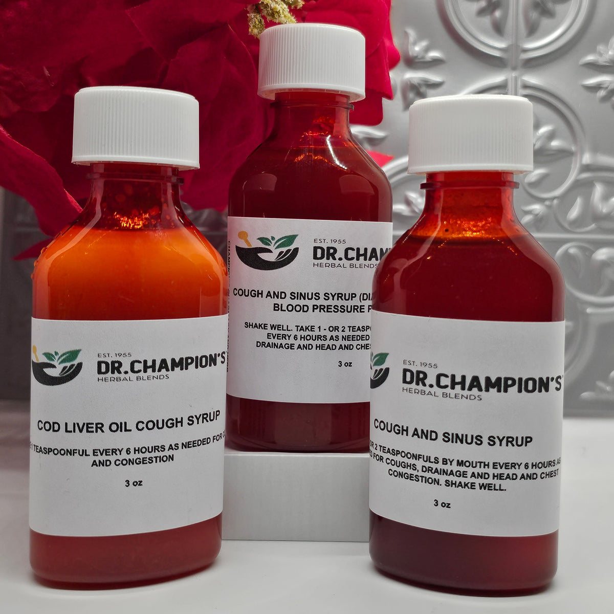Champion’s Cough and Sinus Syrup Champion's Herb Store