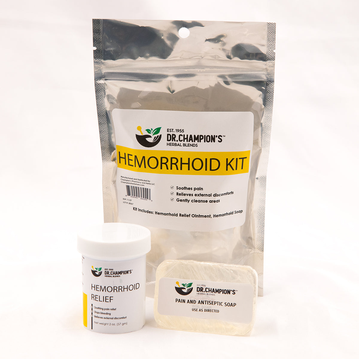 Champion’s Hemorrhoid Kit Champion's Herb Store