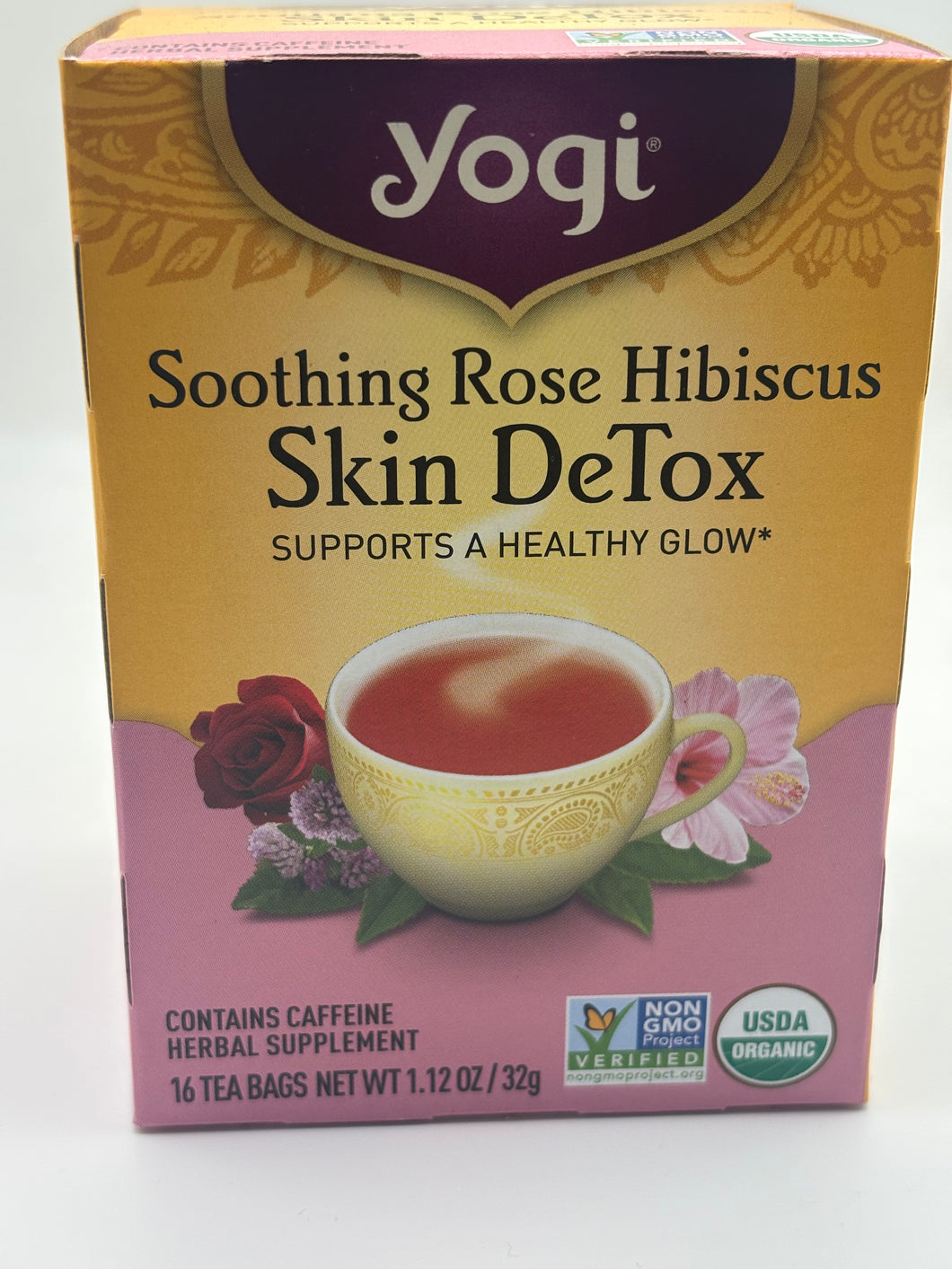 Yogi Soothing Rose Hibiscus Skin DeTox
