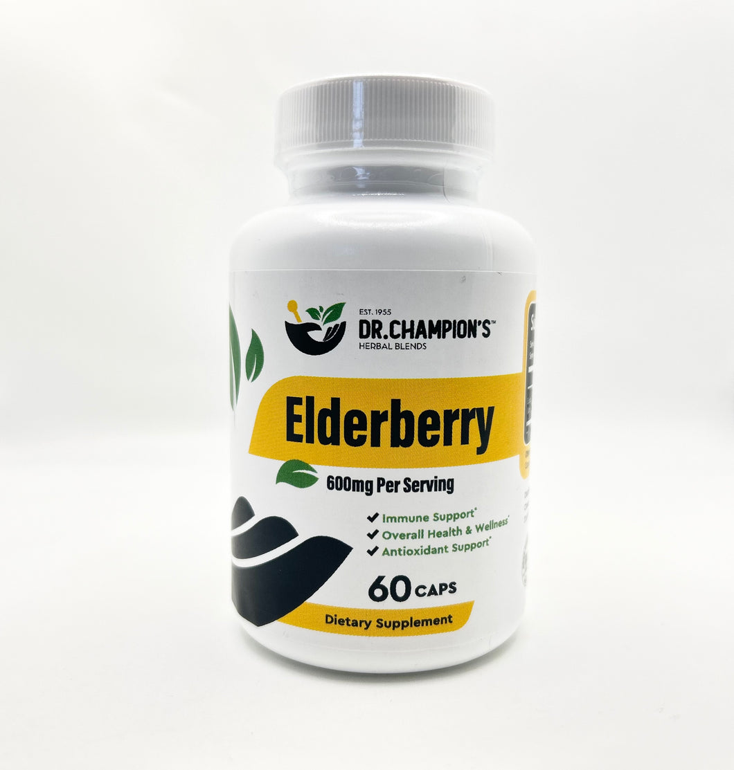 Elderberry Capsules 60 Ct