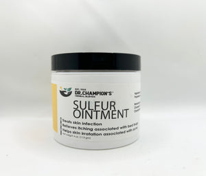 Champion’s Sulfur Ointment 4 oz.