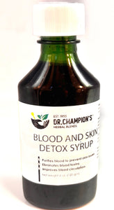Dr. Champion's Custom Blends Blood and Skin Detox 4 oz