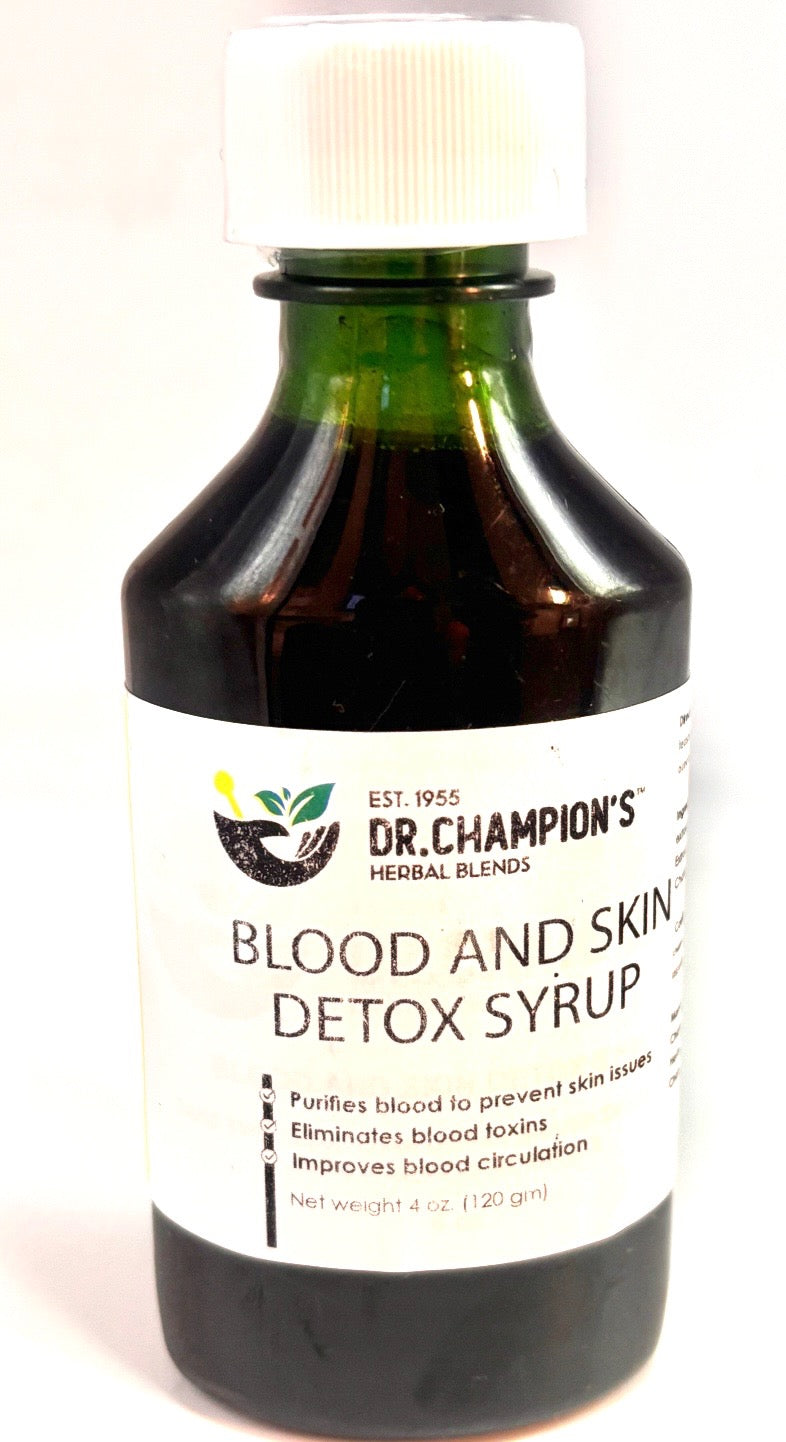 Dr. Champion's Custom Blends Blood and Skin Detox 4 oz