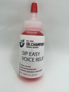 Sip Easy Voice Relief 2 oz