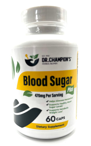 Blood Sugar Plus Capsules 60 Ct