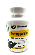 Load image into Gallery viewer, Ashwagandha Capsules 60 Ct.