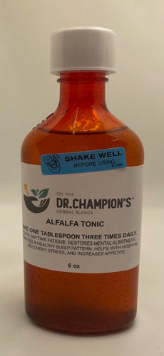 Champion's Alfalfa Tonic