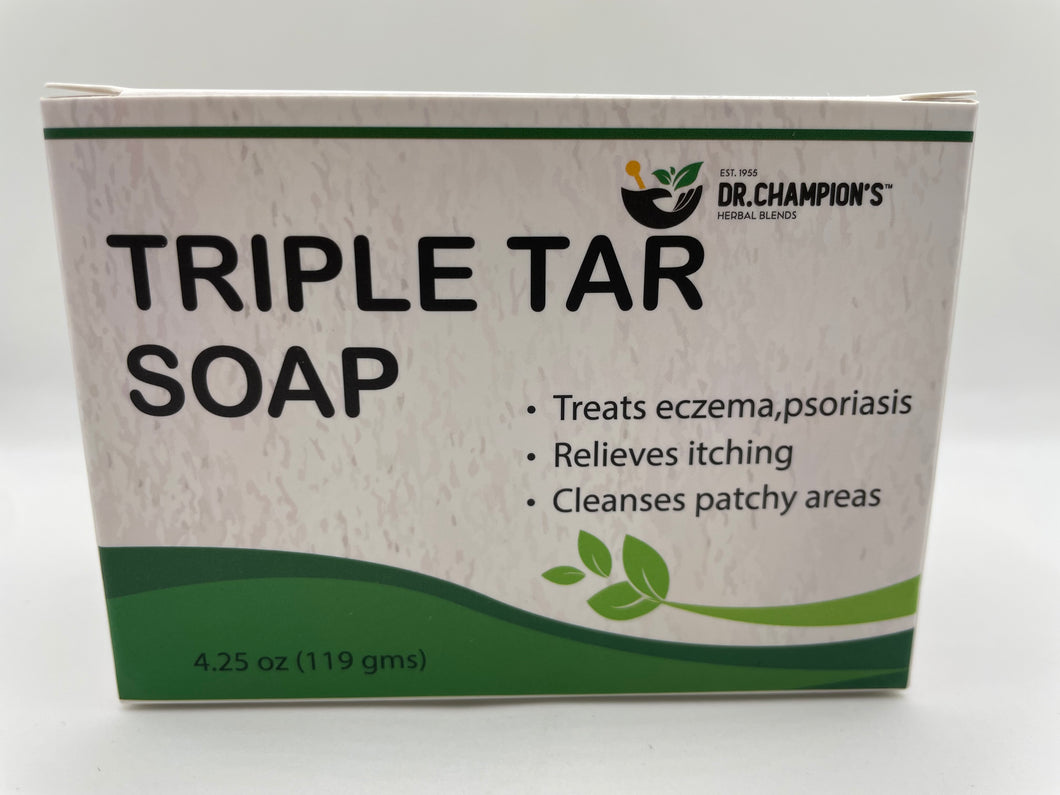 Champion’s Triple Tar Soap 4.25 oz