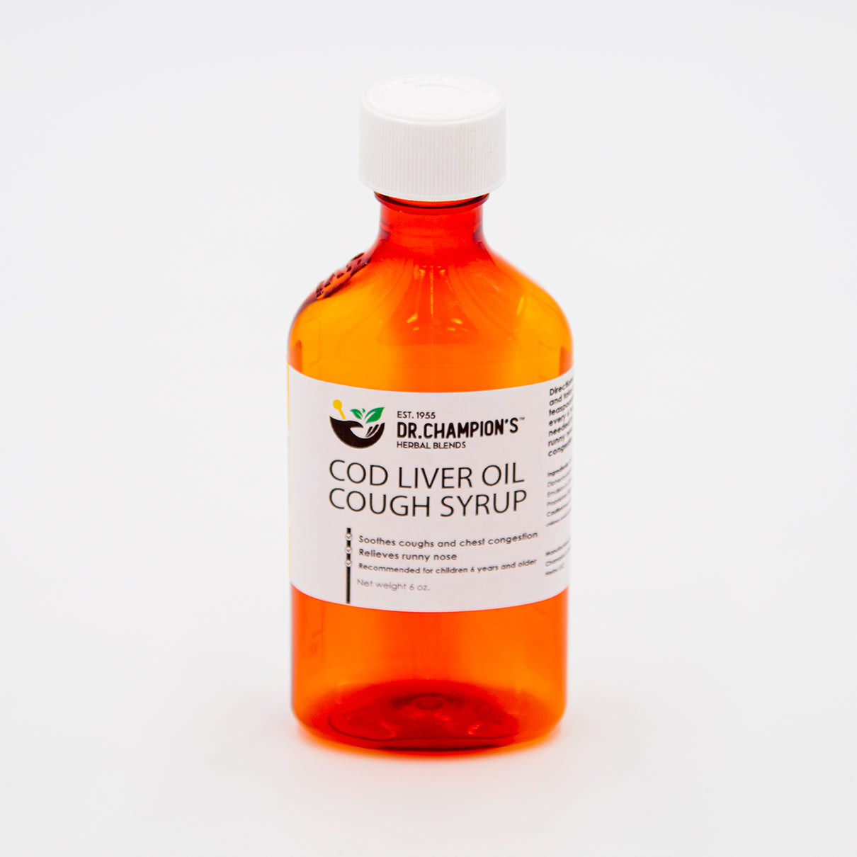 Cod Liver Oil Cough Syrup – Champion's Herb Store